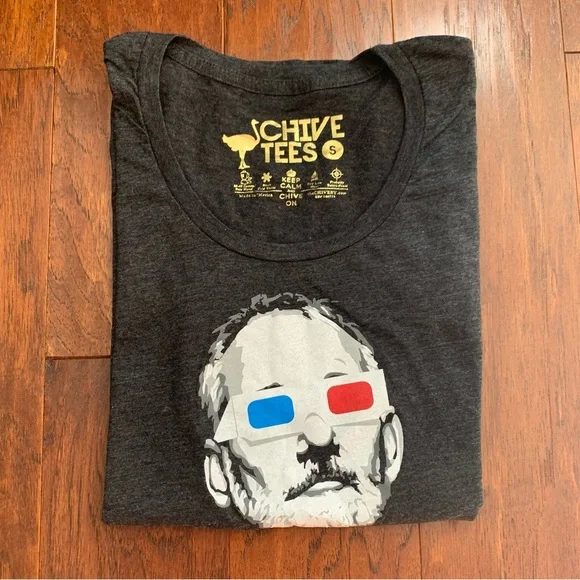 3D Bill Murray Graphic Tee - The Chive - Size S - Picture 7 of 7